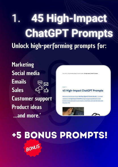 NextStep Digital – The Complete AI Business Starter Bundle